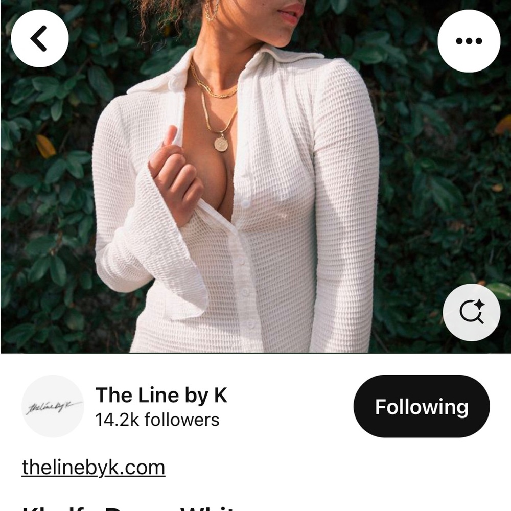 The Line by K White and black Button-Up Top BUNDLE